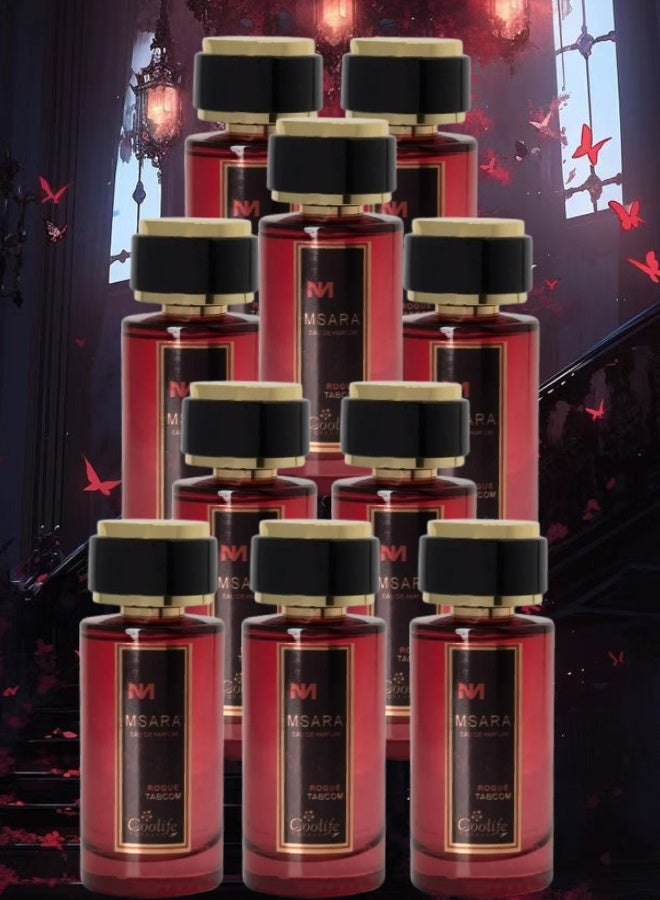 Coolife 10 Pieces Msara Rouge Tabcom Perfume 100ML - Image 1